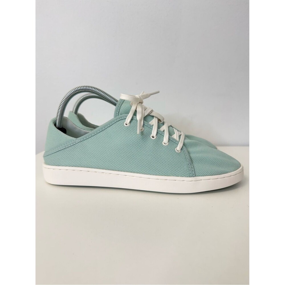 OluKai Pehuea Lī Sneakers Women's Size 9 Swell White Sand Lightweight Summer NEW
